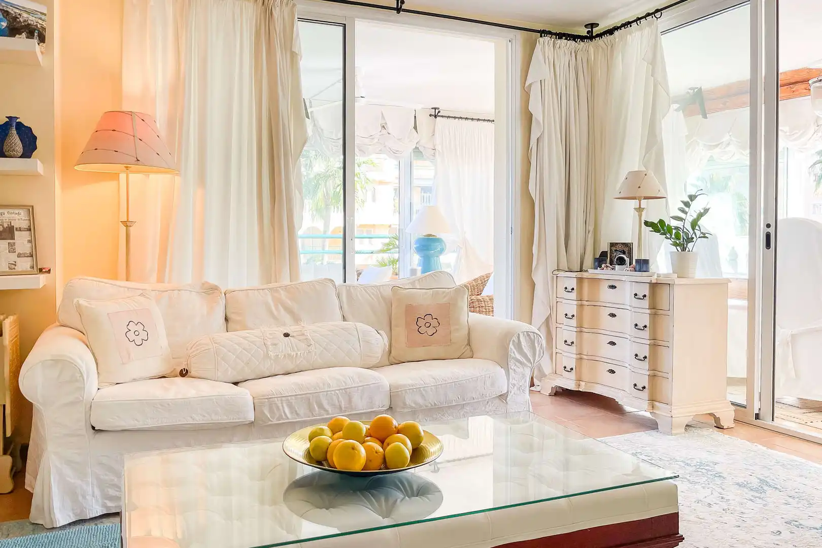 Living room of Flat for sale in Sant Llorenç des Cardassar  with Air Conditioner, Terrace and Furnished