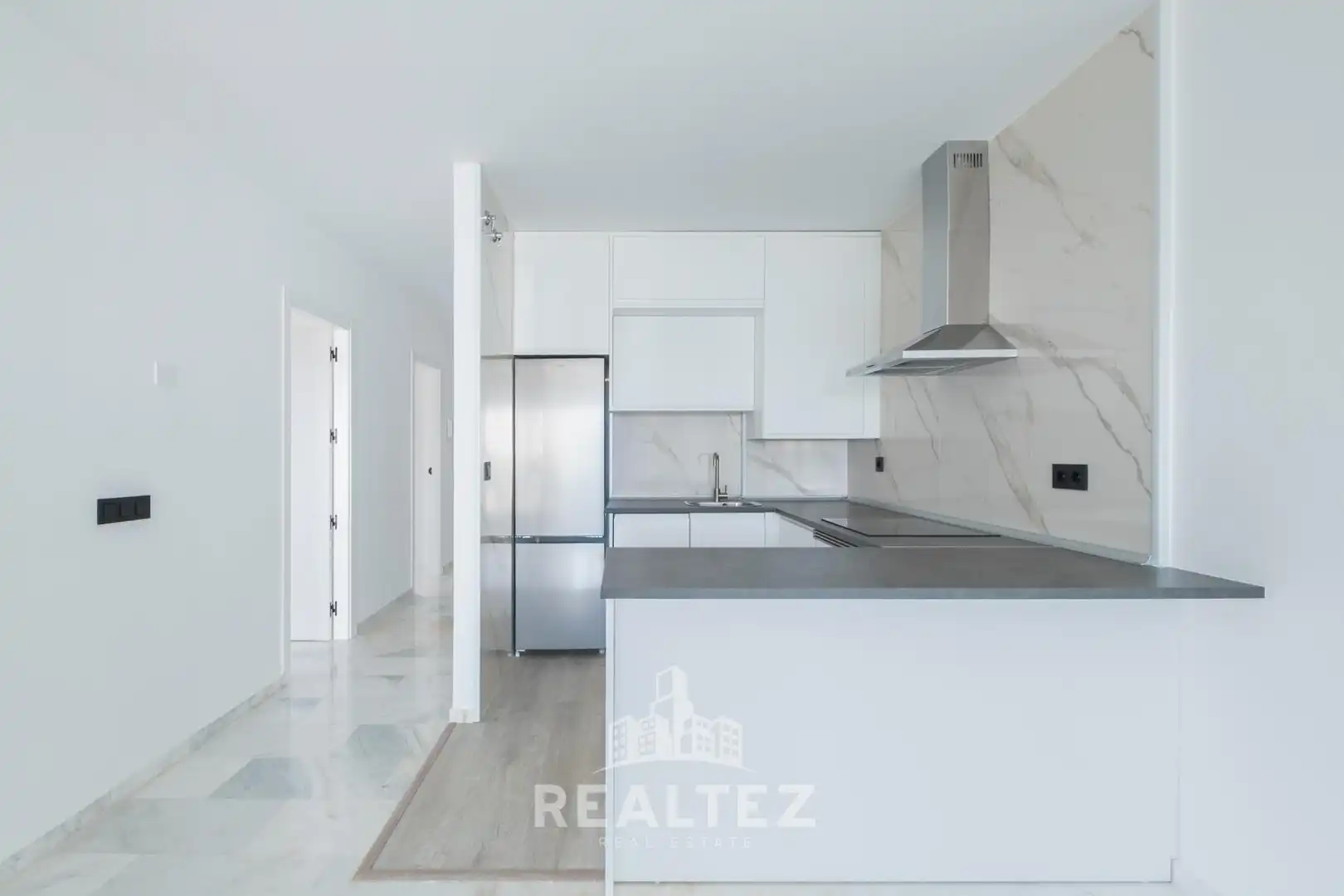 Cocina de Piso en venta en Arcos de la Frontera con Terraza y Piscina comunitaria