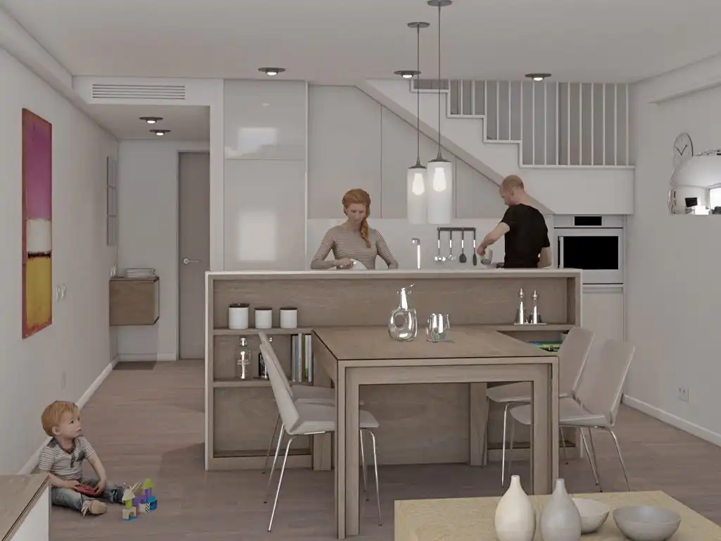 Kitchen of Detached homes for sale in Cambrils  with Air Conditioner, Heating and Private garden