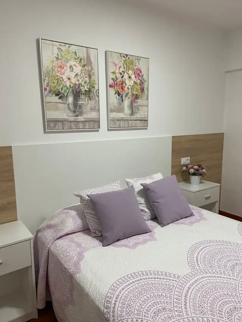 Bedroom of Houses for rent in Sanxenxo  with Private garden, Parquet flooring and Terrace