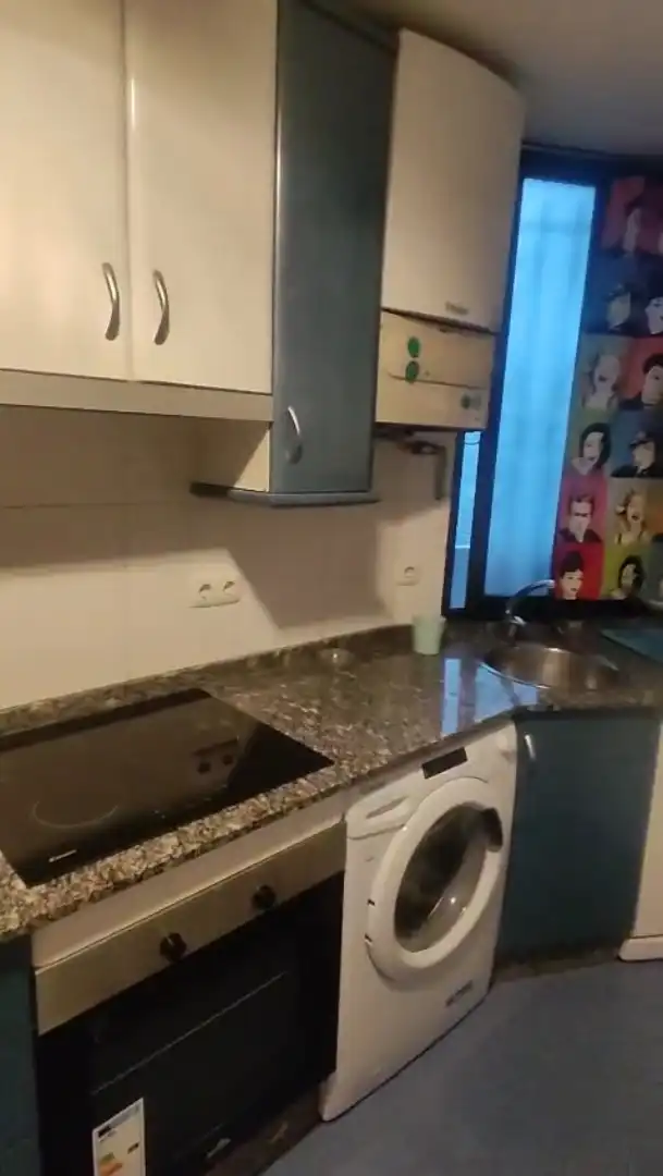 Cocina de Piso de alquiler en Ponferrada con Amueblado
