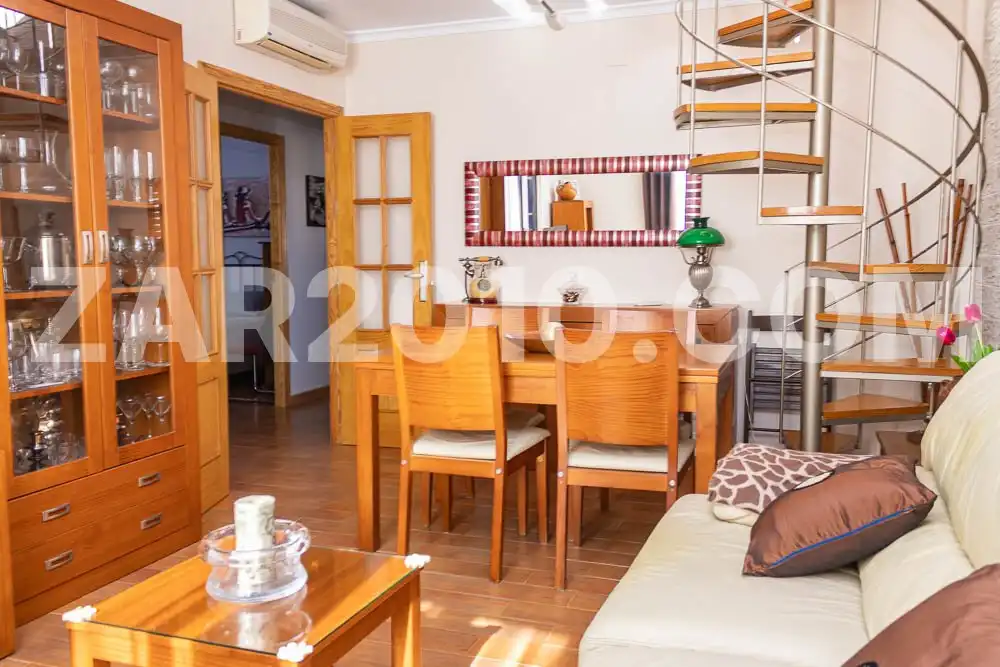 Living room of Attic for sale in Garrucha  with Air Conditioner and Terrace