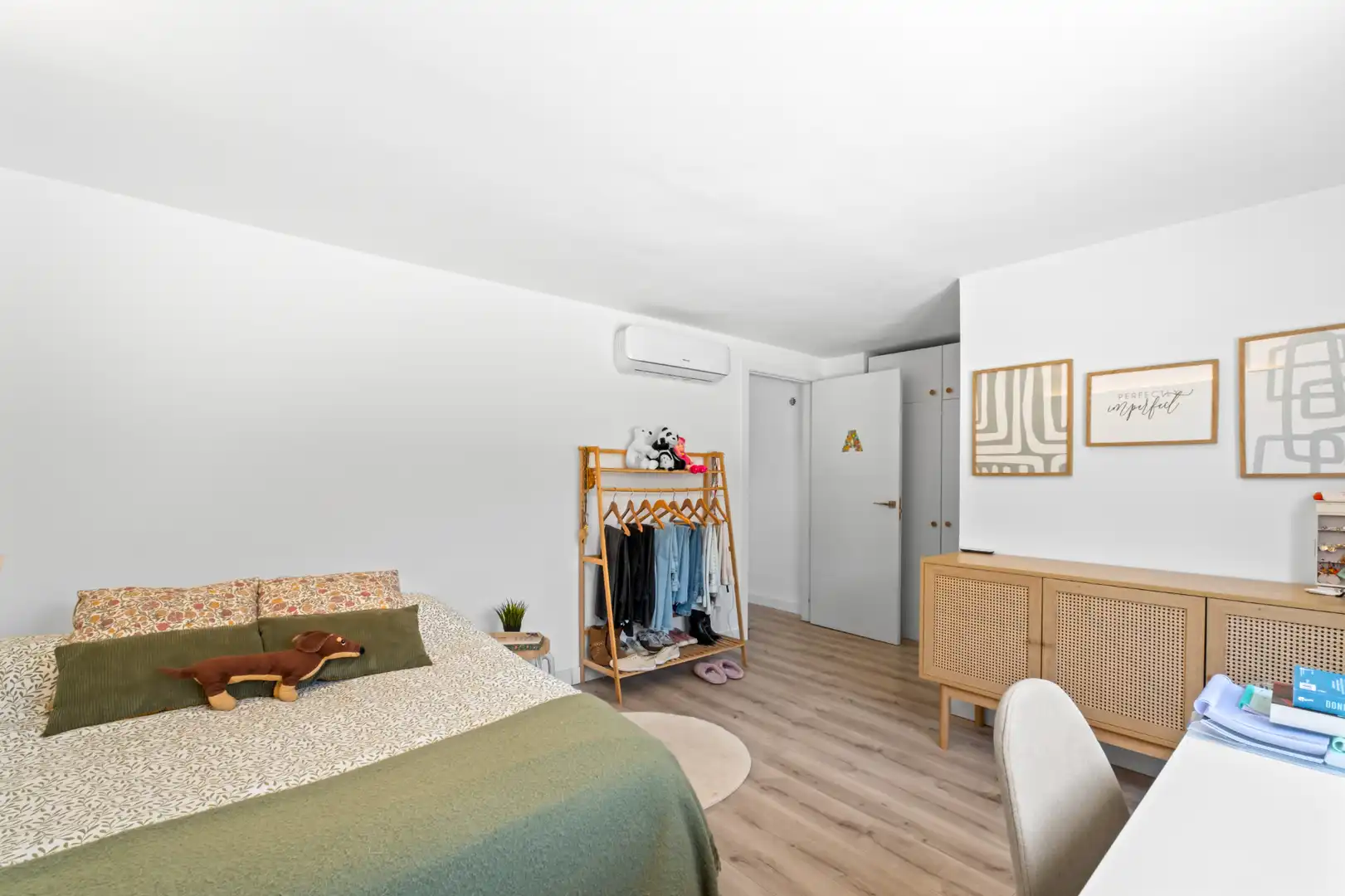 Bedroom of Houses for sale in Mutxamel  with Air Conditioner, Heating and Private garden