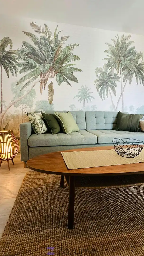 Living room of Flat for rent in Málaga  with Air Conditioner, Heating and Private garden