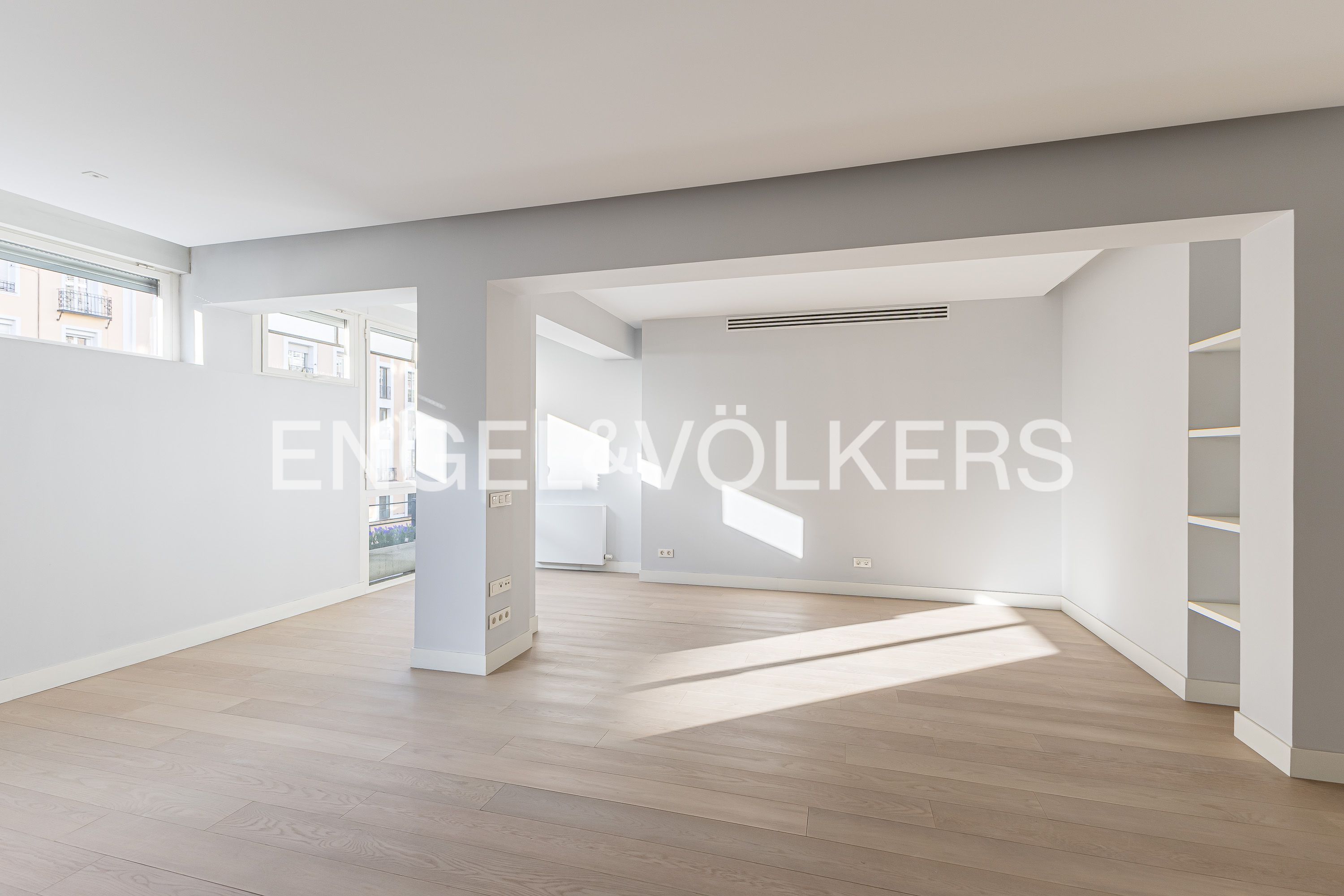 Sala de estar de Apartamento en venta en  Madrid Capital con Aire acondicionado y Calefacción