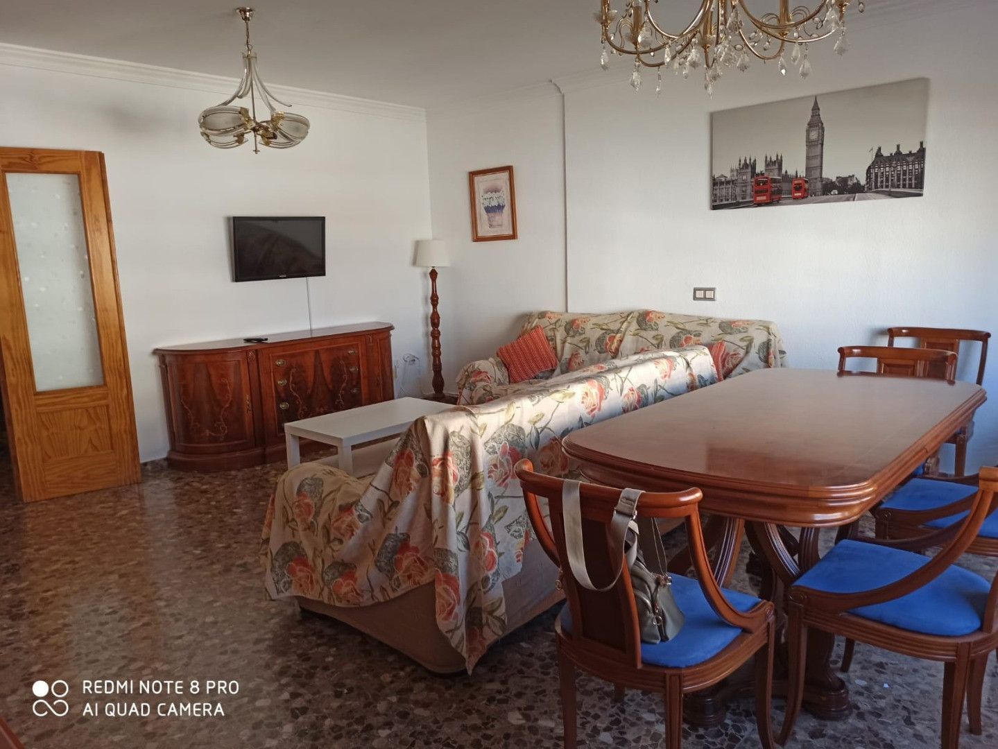 Living room of Flat to rent in Málaga Capital  with Furnished, Oven and Washing machine