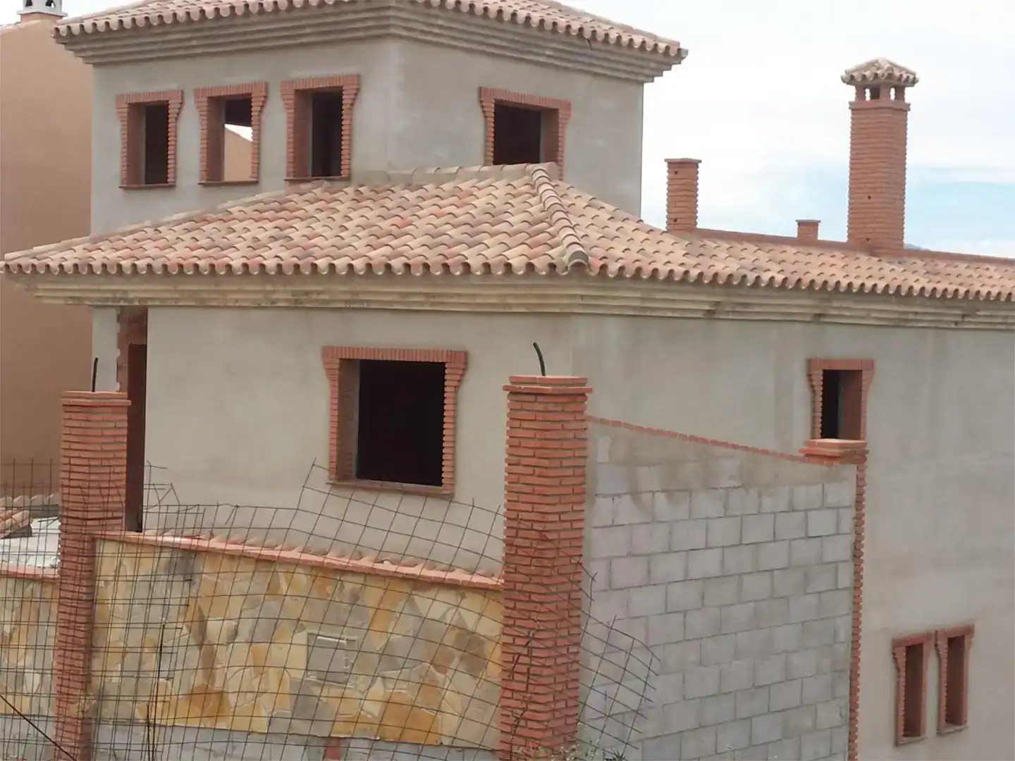 Vista exterior de Casa o xalet en venda en Cártama amb Balcó