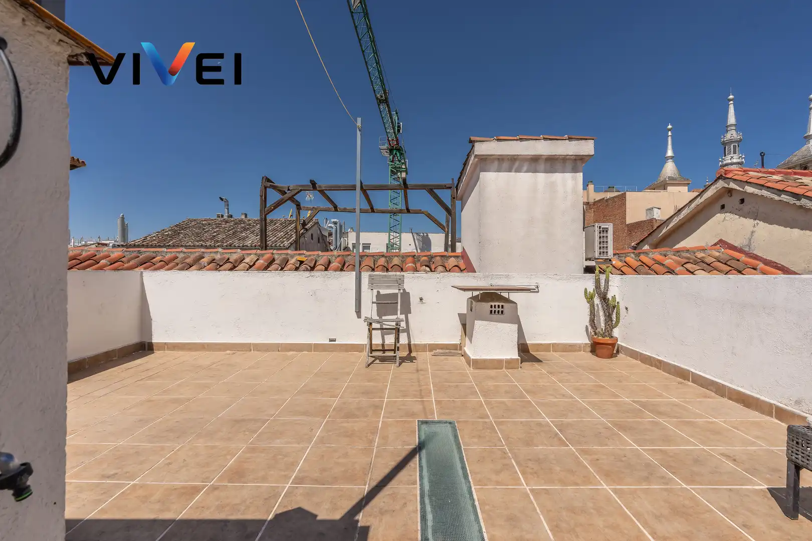 Vista exterior de Ático en venta en Madrid con Aire acondicionado, Calefacción y Terraza