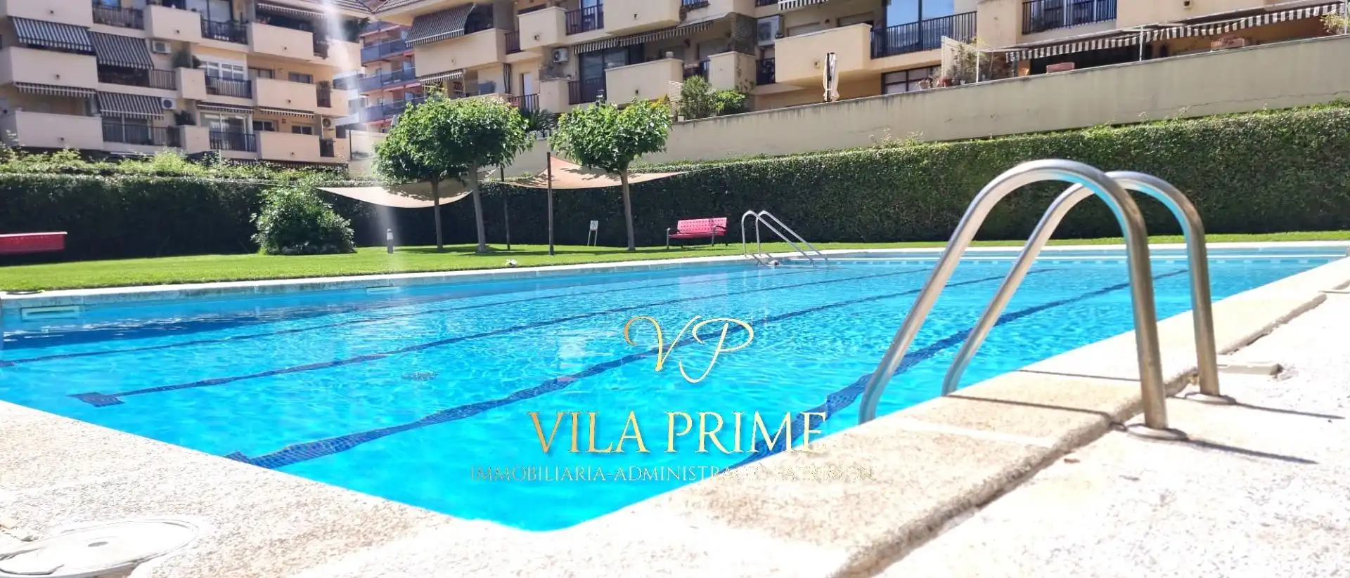 Swimming pool of Flat for sale in Vilassar de Mar  with Air Conditioner, Heating and Private garden