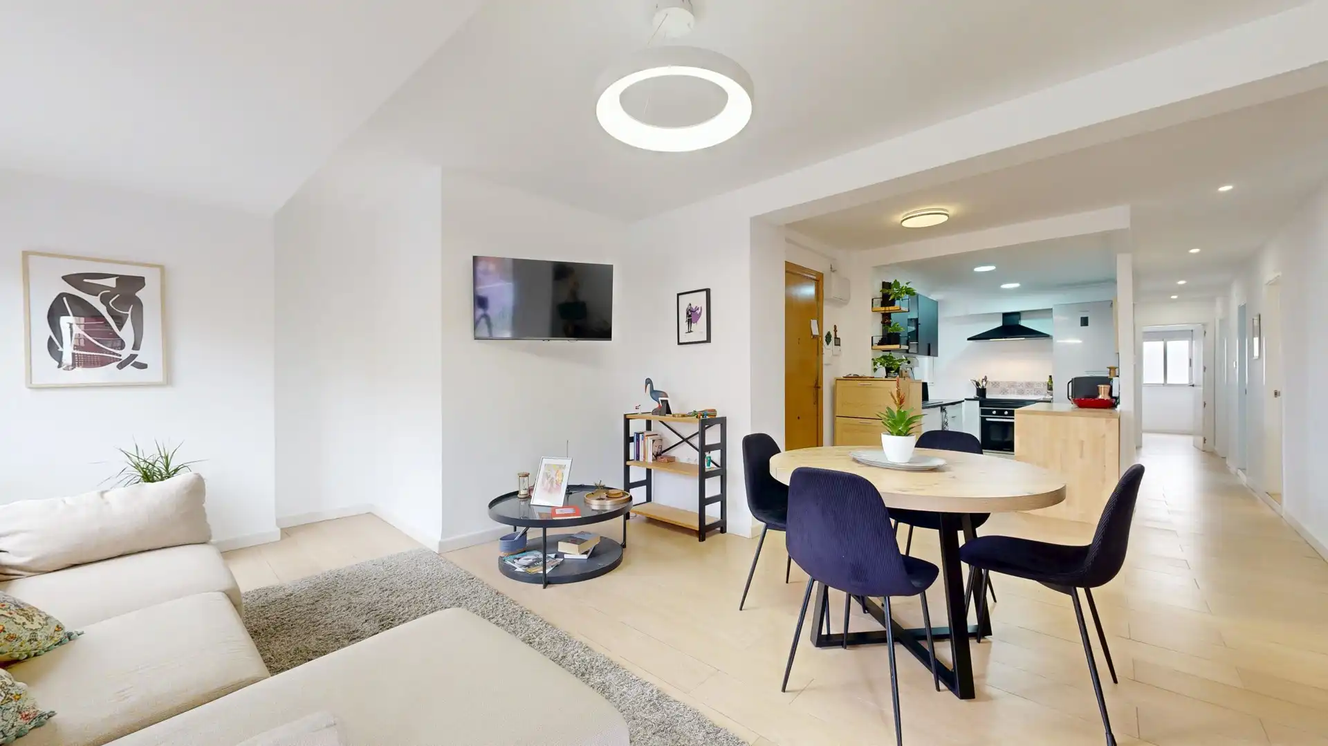 Wohnzimmer von Wohnung zum Verkauf in Torrent mit Möbliert