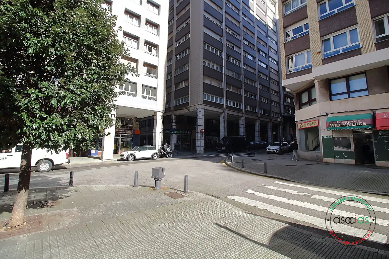 Exterior view of Flat for sale in Gijón   with Heating and Parquet flooring
