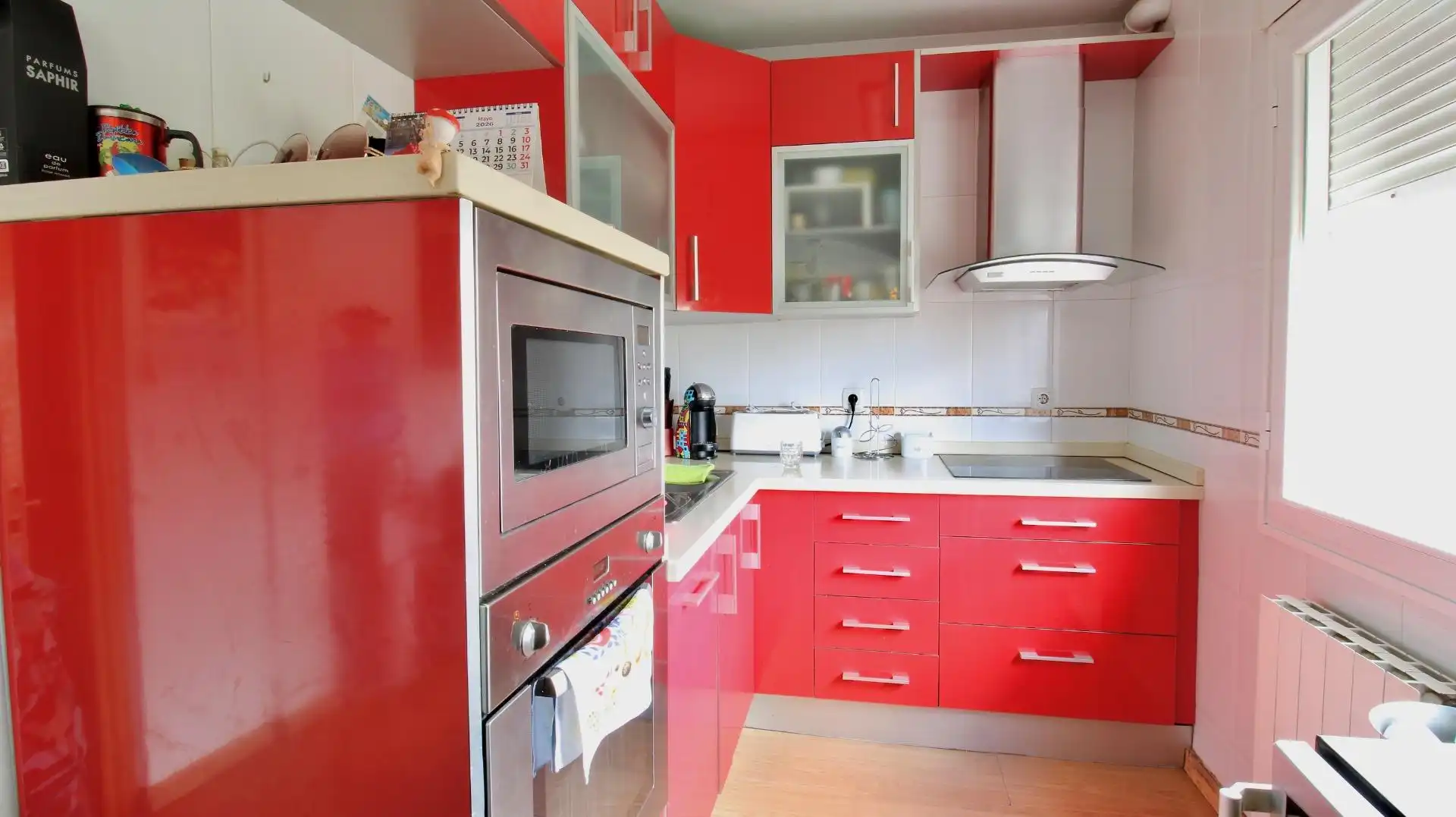 Cocina de Ático en venta en Churriana de la Vega con Aire acondicionado, Calefacción y Terraza