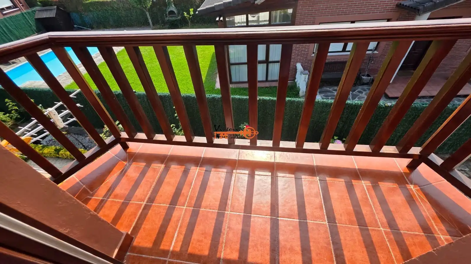 Terraza de Casa o chalet en venta en Guriezo con Calefacción, Jardín privado y Piscina