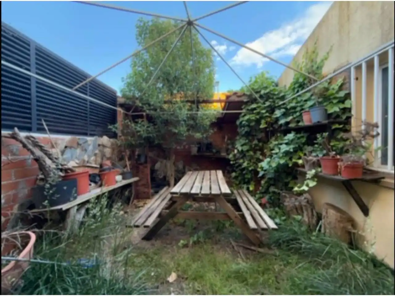 Jardí de Casa adosada en venda en Numancia de la Sagra amb Calefacció i Alarma