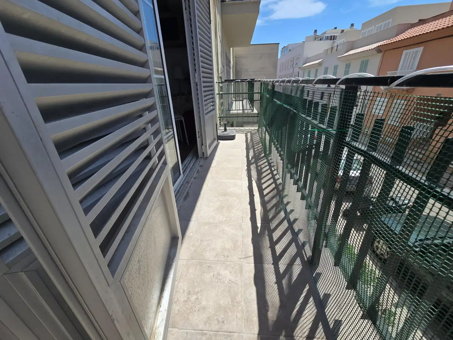 Terrasse von Wohnung zum Verkauf in  Palma de Mallorca mit Klimaanlage, Parkett und Balkon