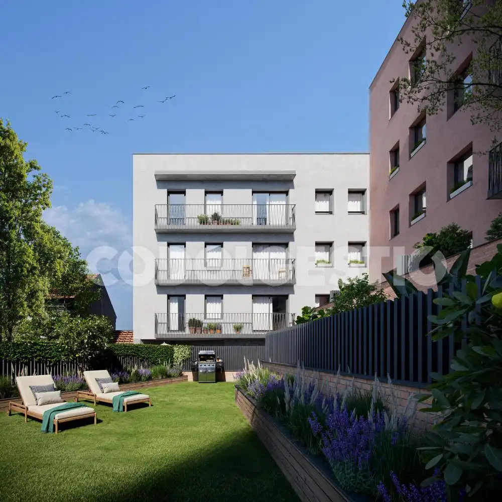 Vista exterior de Piso en venta en Vic