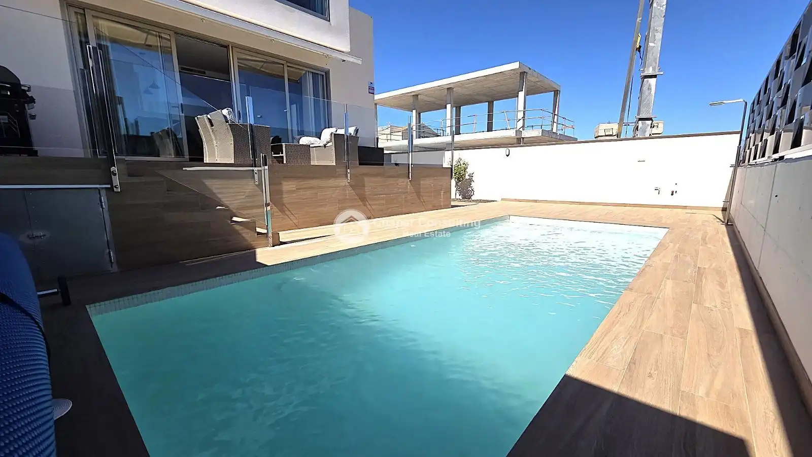 Swimming pool of Houses for sale in Cartagena  with Air Conditioner, Heating and Terrace