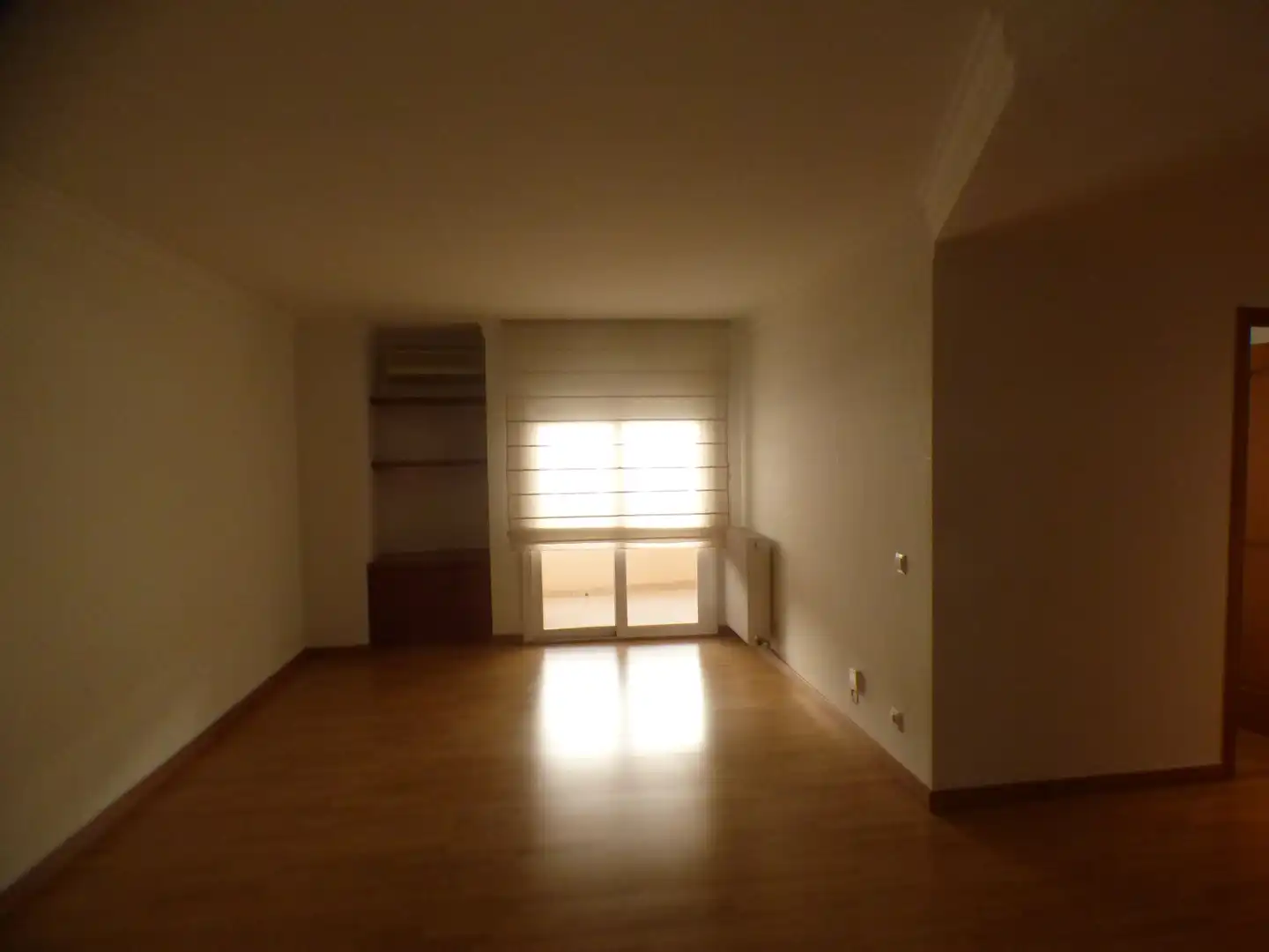 Sala d'estar de Pis de lloguer en Girona Capital amb Aire condicionat, Calefacció i Parquet