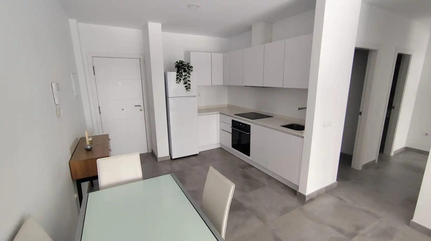 Kitchen of Flat for rent in San Cristóbal de la Laguna  with Furnished, Oven and Washing machine