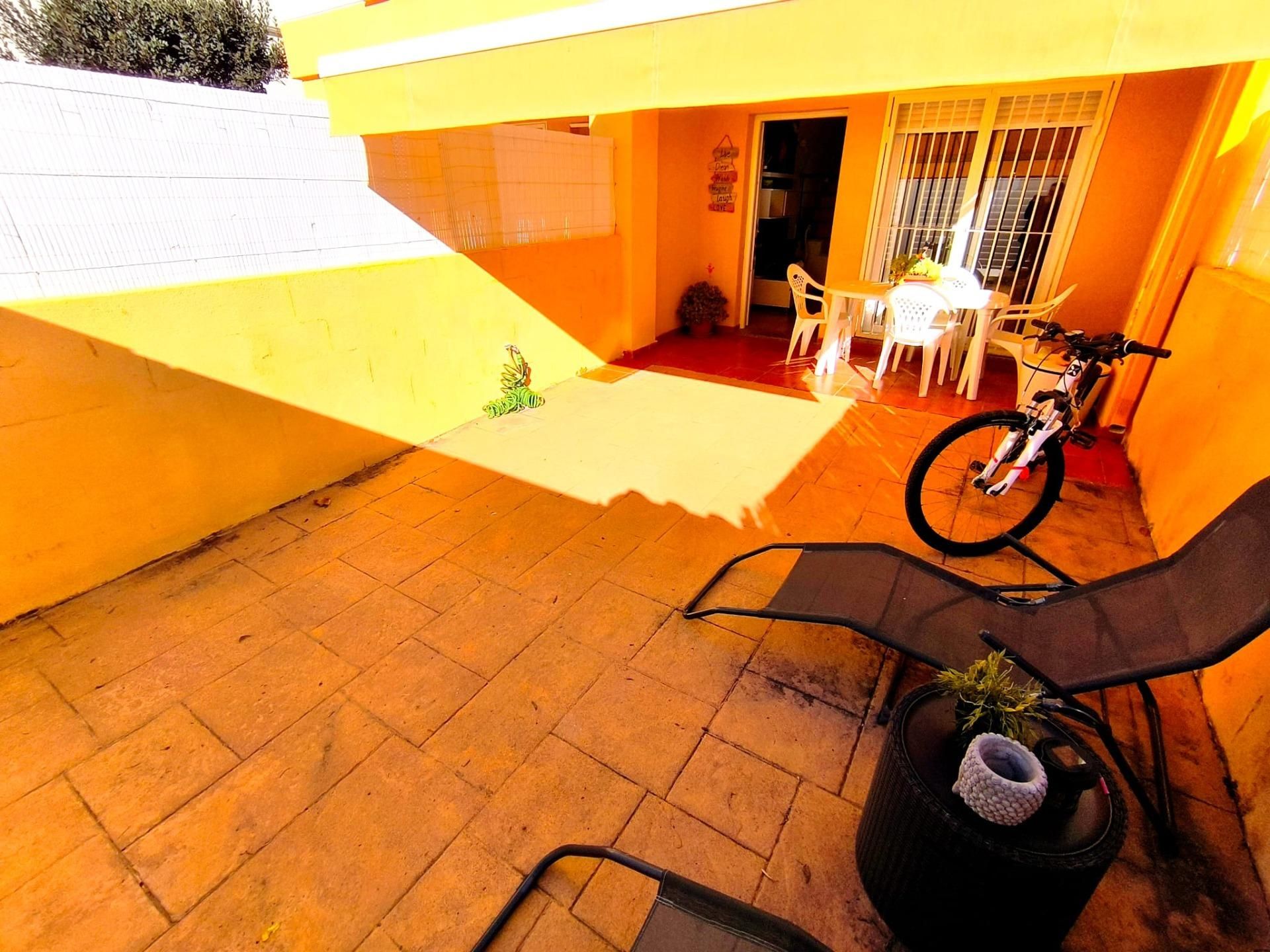 Garden of Single-family semi-detached for sale in Almazora / Almassora  with Air Conditioner, Heating and Private garden