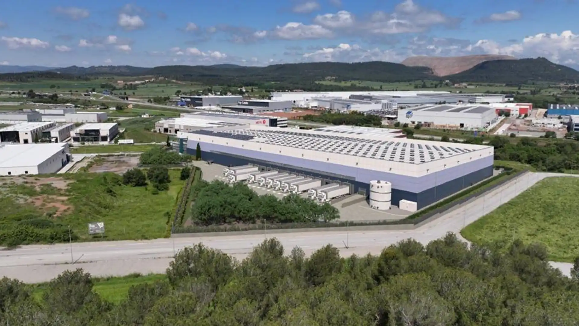 Vista exterior de Nau industrial de lloguer en Sallent