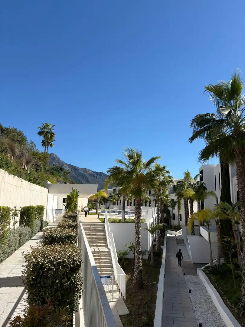 Exterior view of Ground floor for rent in Marbella  with Air Conditioner, Heating and Terrace