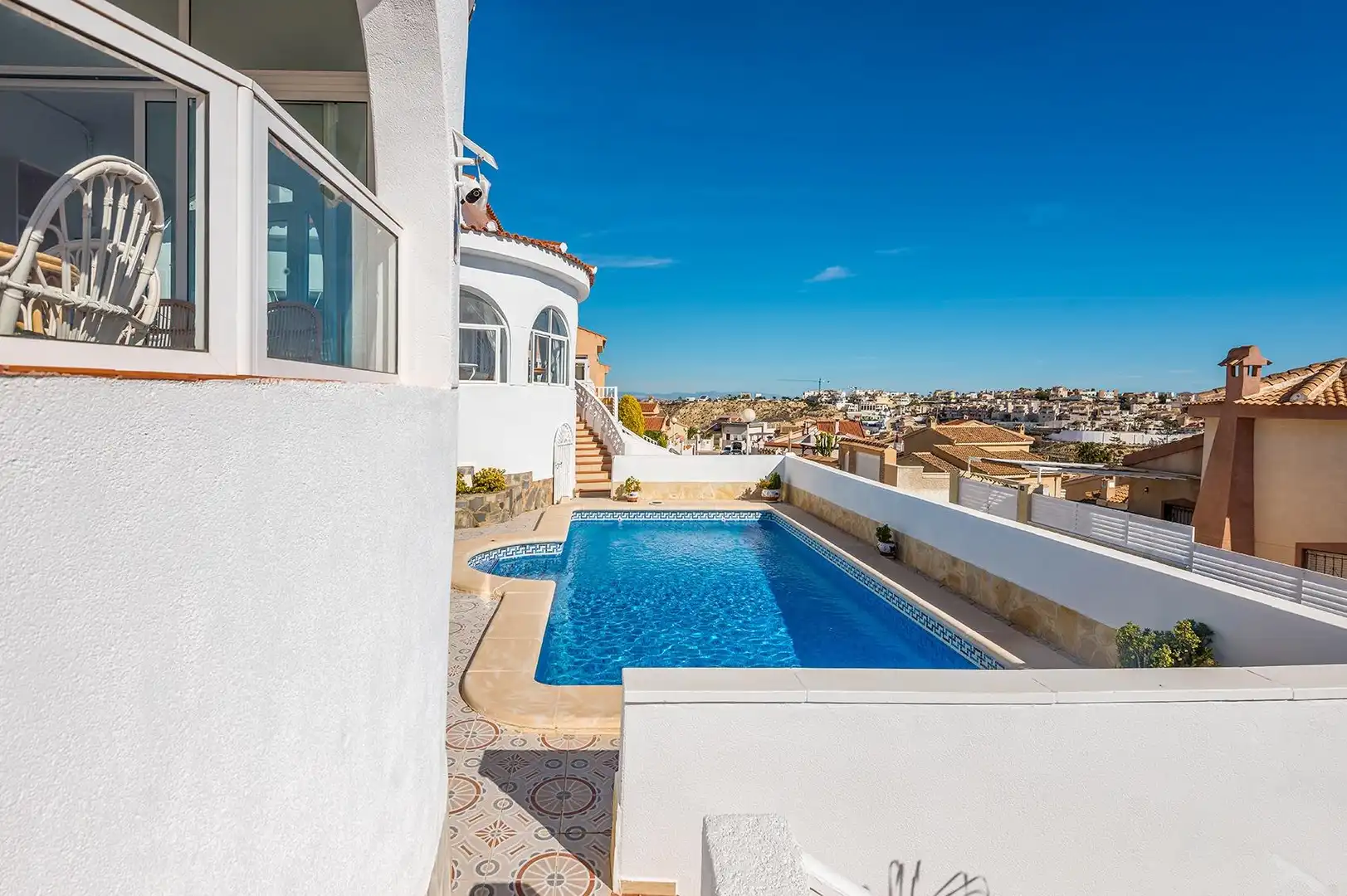 Swimming pool of Houses for sale in Rojales  with Air Conditioner, Heating and Private garden