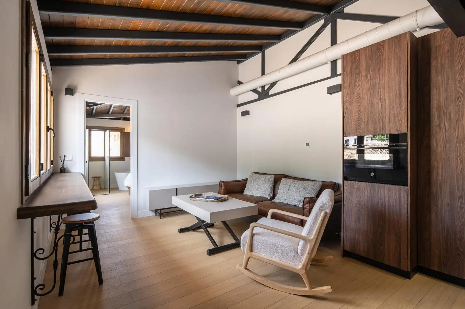 Sala de estar de Ático en venta en Granada