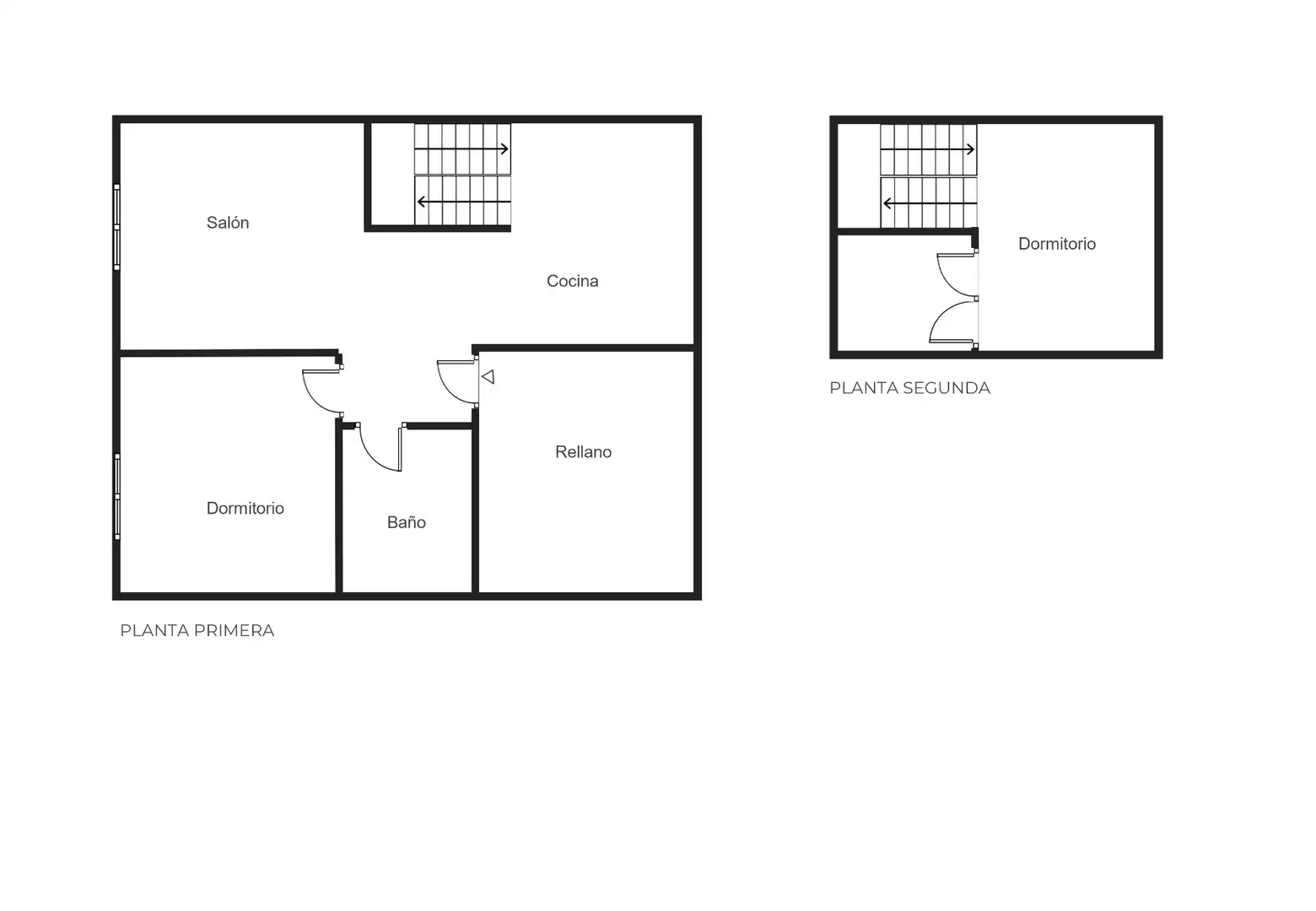 Duplexes for sale in Caspe  with Air Conditioner, Heating and Terrace