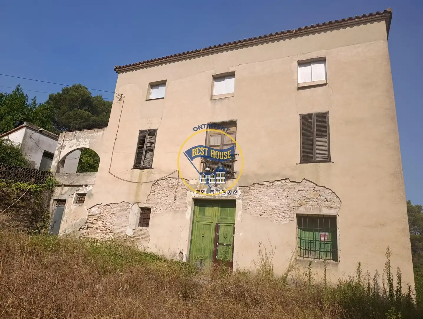 Vista exterior de Casa o chalet en venta en Ontinyent con Jardín privado, Trastero y Piscina