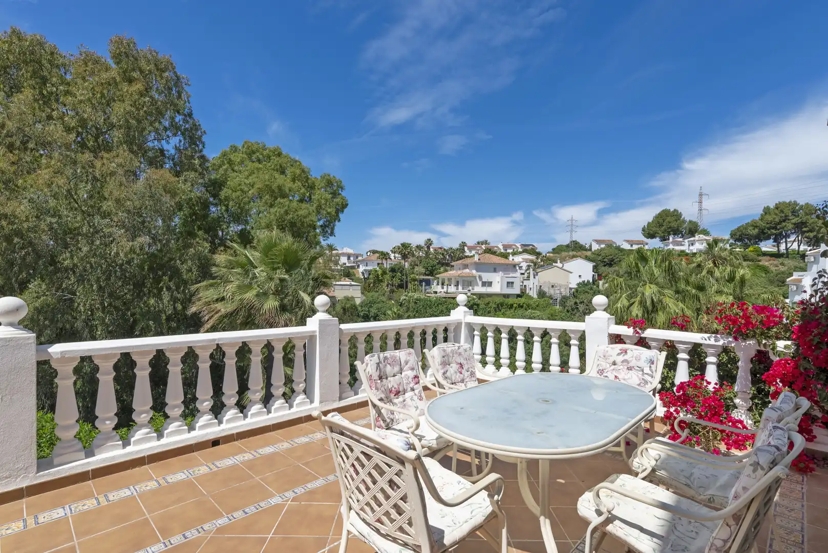Terrassa de Casa adosada en venda en Mijas amb Aire condicionat, Jardí privat i Terrassa