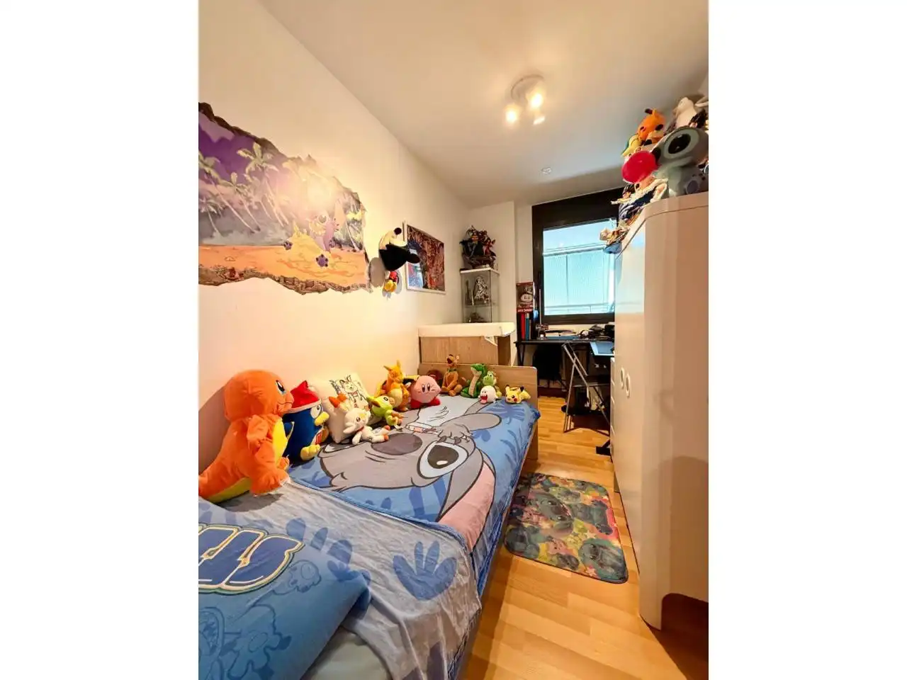 Schlafzimmer von Wohnung zum Verkauf in Cornellà de Llobregat mit Balkon