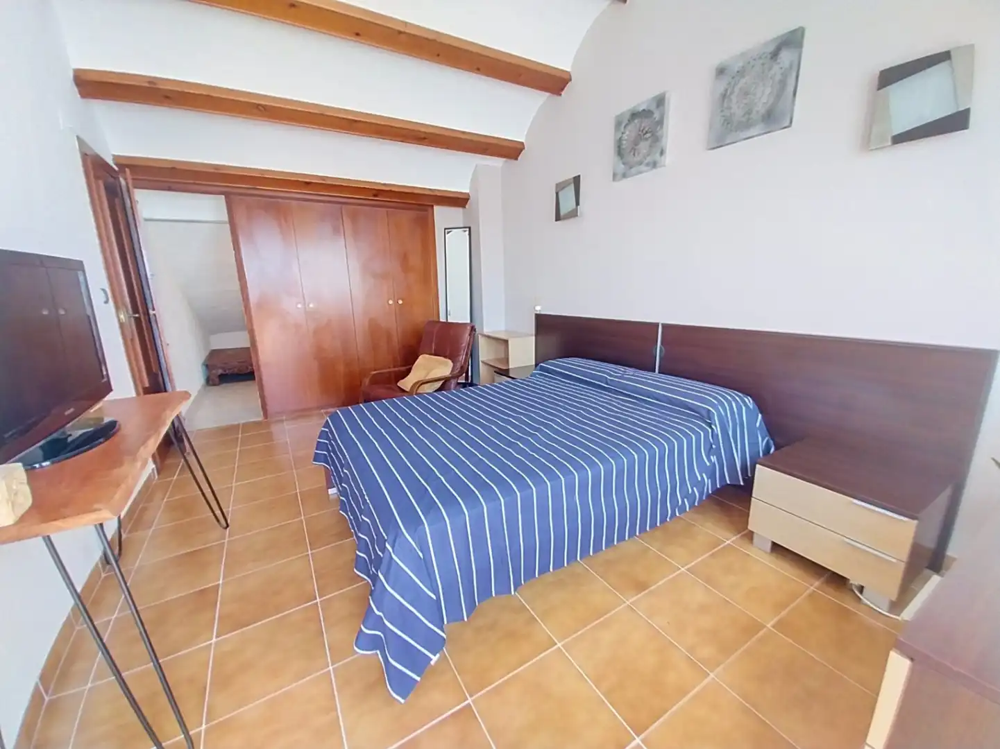 Dormitori de Casa o xalet en venda en L'Alfàs del Pi amb Aire condicionat, Jardí privat i Terrassa