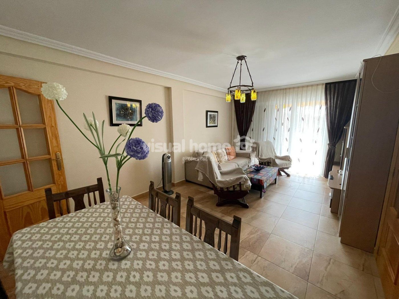 Dining room of Flat to rent in Benidorm  with Terrace and Furnished