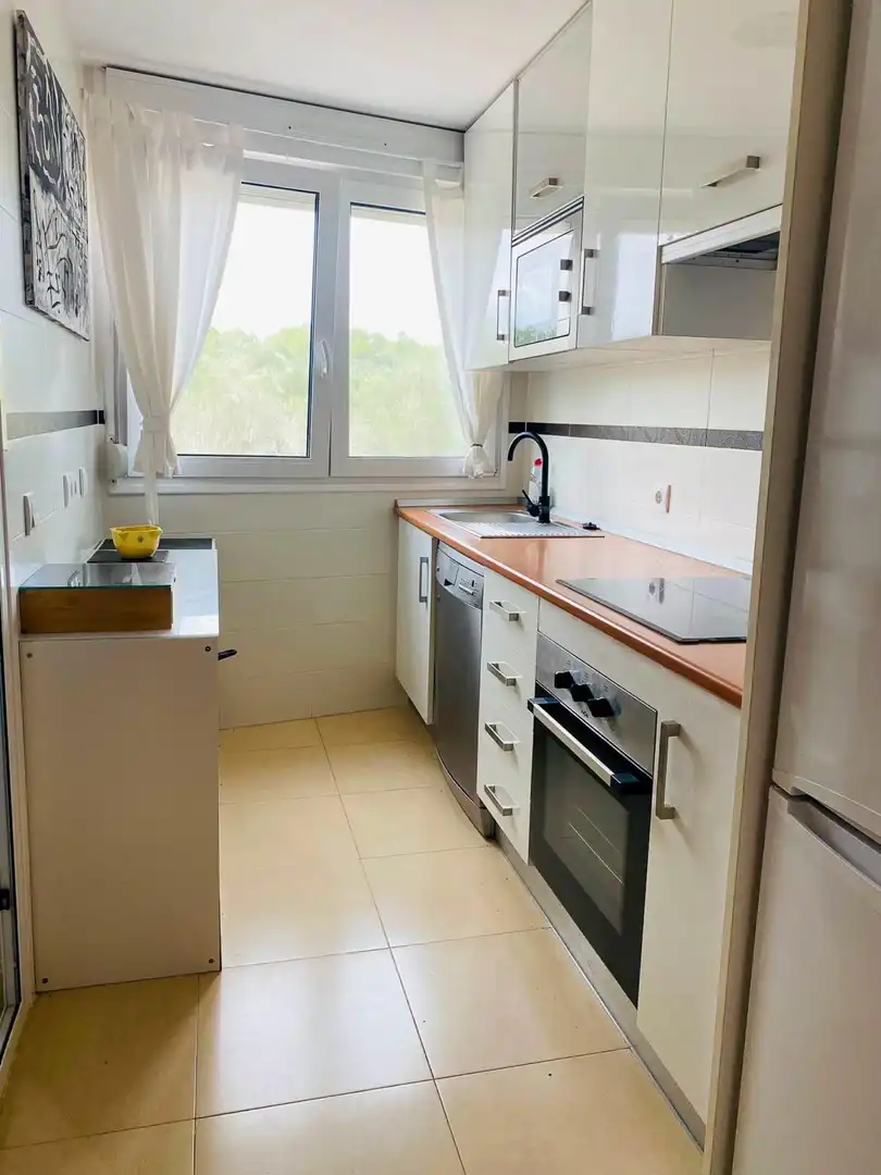 Küche von Wohnung zum Verkauf in Manacor mit Klimaanlage, Terrasse und Abstellraum