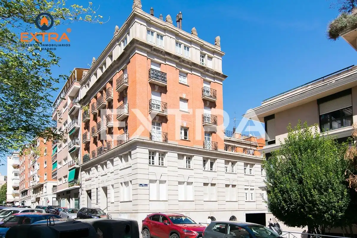 Vista exterior de Pis de lloguer en Madrid amb Aire condicionat, Calefacció i Moblat