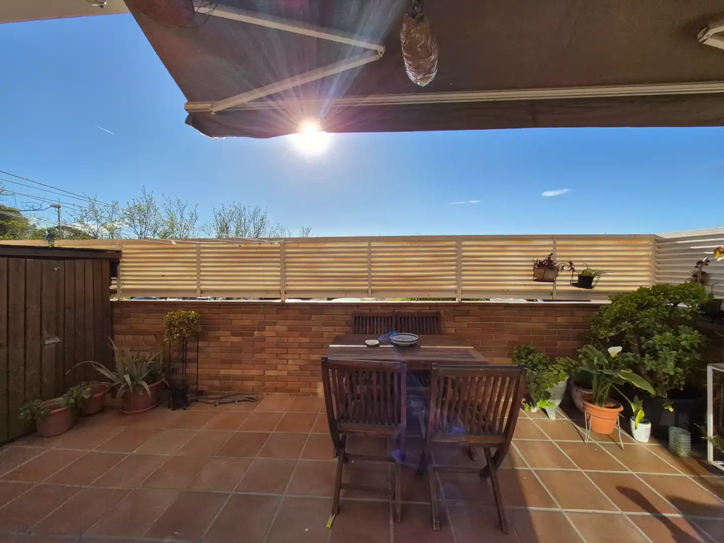 Terrace of Flat for sale in Rubí  with Air Conditioner, Parquet flooring and Terrace