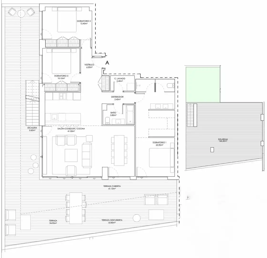 Ático con piscina en venta en San Luis de Sabinillas, imagen 9