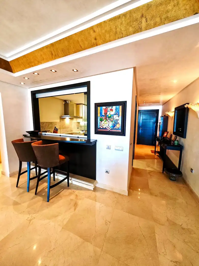 Cocina de Ático en venta en Marbella con Aire acondicionado, Terraza y Sauna