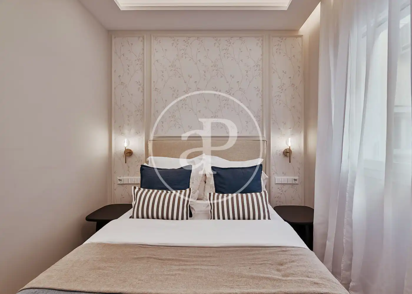 Schlafzimmer von Wohnung zum Verkauf in Madrid mit Klimaanlage, Heizung und Möbliert