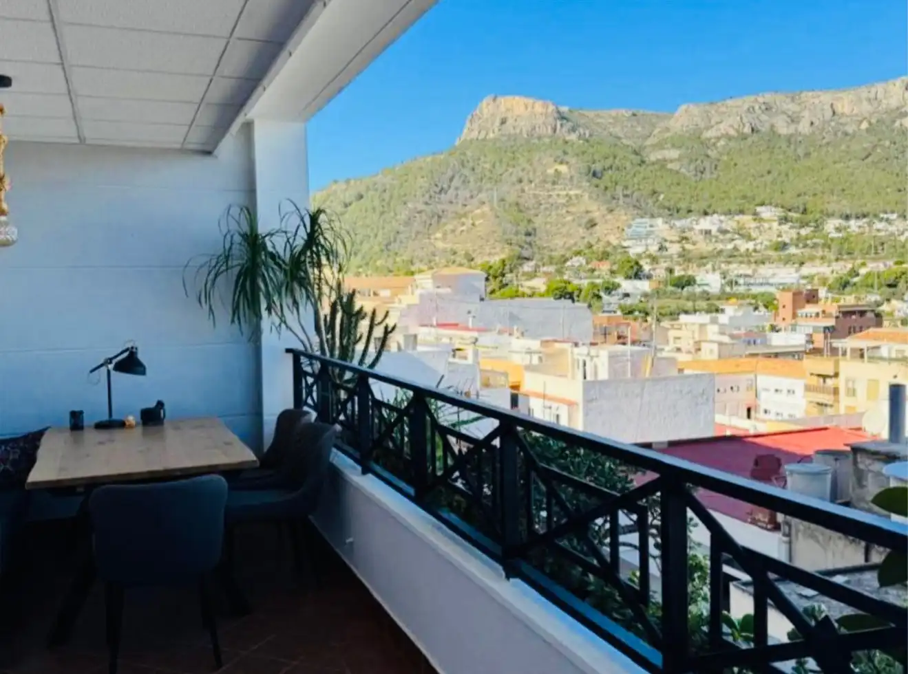 Vista exterior de Apartamento en venta en Calpe / Calp con Aire acondicionado, Calefacción y Terraza