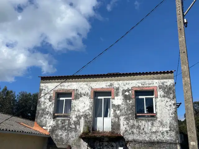 Vista exterior de Casa adosada en venda en Ferrol