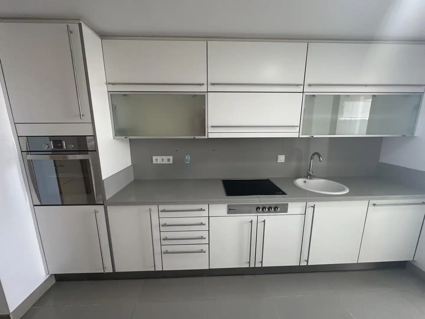 Cocina de Piso de alquiler en Alicante / Alacant con Aire acondicionado y Piscina comunitaria