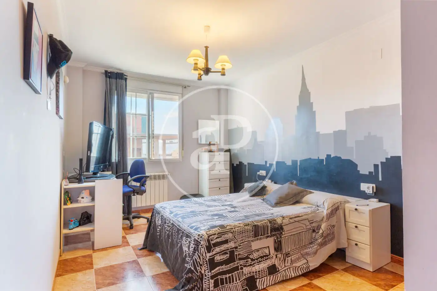 Habitación de Casa adosada en venta en Burriana / Borriana con Calefacción, Jardín privado y Terraza