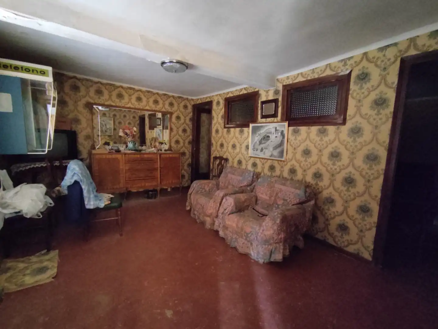 Sala d'estar de Finca rústica en venda en Torre la Ribera amb Terrassa i Traster