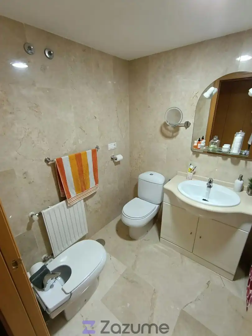 Bathroom of Flat for rent in Marbella  with Heating, Terrace and Swimming Pool