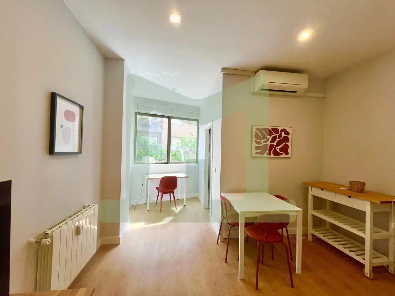 Habitación de Piso de alquiler en Madrid con Aire acondicionado, Calefacción y Amueblado