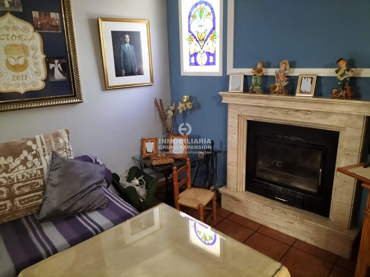 Living room of Duplexes for sale in Villena  with Air Conditioner, Terrace and Storage room