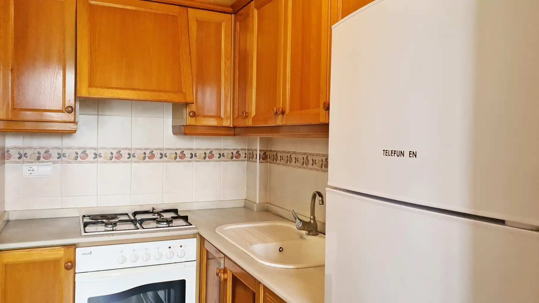 Cocina de Apartamento de alquiler en Xeraco con Aire acondicionado, Calefacción y Terraza