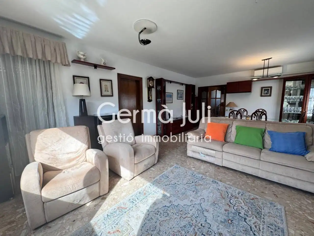 Living room of Houses for sale in Badalona  with Heating, Private garden and Terrace